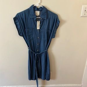 NWT Francesca’s Denim Dress